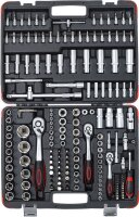 Steckschlüssel-Satz | Antrieb 6,3 mm (1/4") / 10 mm (3/8") / 12,5 mm (1/2") | 172-tlg.