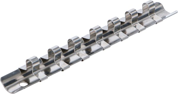 Aufsteckschiene mit 7 Clips | 6,3 mm (1/4")