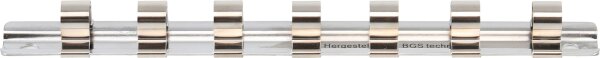 Aufsteckschiene mit 7 Clips | 10 mm (3/8")