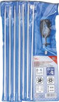 Schraubendreher-Satz mit Wechselklingen | T-Profil (für Torx) / T-Profil (für Torx) mit Bohrung | 8-tlg.
