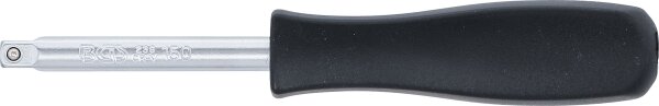 Drehgriff | Abtrieb Außenvierkant 6,3 mm (1/4") | 150 mm