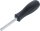 Drehgriff | Abtrieb Außenvierkant 6,3 mm (1/4") | 150 mm
