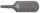 Bit | Länge 25 mm | Antrieb Außensechskant 6,3 mm (1/4") | T-Profil (für Torx) mit Bohrung T7