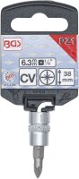 Bit-Einsatz | Antrieb Innenvierkant 6,3 mm (1/4") |...