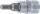 Bit-Einsatz | Antrieb Innenvierkant 6,3 mm (1/4") | Innensechskant 4 mm