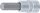 Bit-Einsatz | Antrieb Innenvierkant 6,3 mm (1/4") | Innensechskant 6 mm