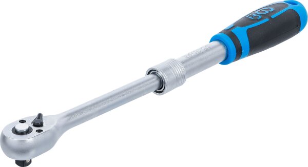 Umschaltknarre, ausziehbar | Abtrieb Außenvierkant 10 mm (3/8") | 240 - 345 mm