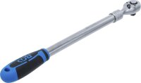 Umschaltknarre, ausziehbar | extra lang | Abtrieb Außenvierkant 12,5 mm (1/2") | 455 - 595 mm
