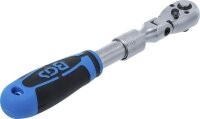 Umschaltknarre, ausziehbar, abwinkelbar | Abtrieb Außenvierkant 10 mm (3/8") | 260 - 365 mm