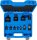Kraft-Adapter- und Kugelgelenk-Satz | 6,3 mm (1/4") - 25 mm (1") | 11-tlg.