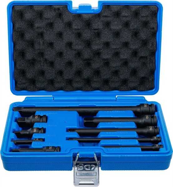 Kraft-Verlängerungs-Satz | 6,3 mm (1/4") / 10 mm (3/8") / 12,5 mm (1/2") | 9-tlg.