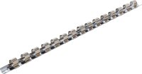 Aufsteckschiene mit 15 Clips | 12,5 mm (1/2")