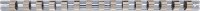Aufsteckschiene mit 15 Clips | 12,5 mm (1/2")