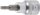 Bit-Einsatz | Antrieb Innenvierkant 10 mm (3/8") | T-Profil (für Torx) T15