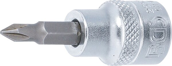 Bit-Einsatz | Antrieb Innenvierkant 10 mm (3/8") | Kreuzschlitz PH1