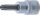 Bit-Einsatz | Antrieb Innenvierkant 10 mm (3/8") | T-Profil (für Torx) mit Bohrung T40