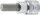 Bit-Einsatz | Antrieb Innenvierkant 10 mm (3/8") | Innensechskant 8 mm