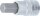 Bit-Einsatz | Antrieb Innenvierkant 10 mm (3/8") | Innensechskant 12 mm