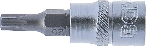Bit-Einsatz | Antrieb Innenvierkant 6,3 mm (1/4") | T-Profil (für Torx) T25