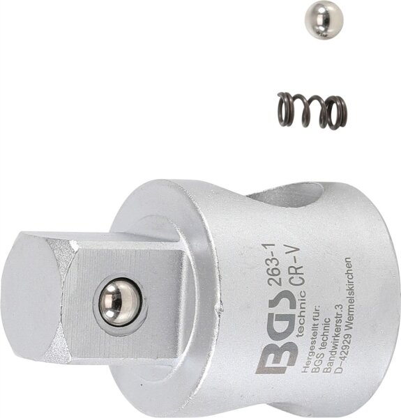 Gleitgriff-Adapter für Verlängerungen | Abtrieb Außenvierkant 20 mm (3/4")