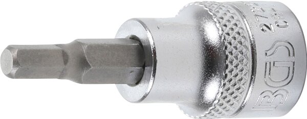 Bit-Einsatz | Antrieb Innenvierkant 10 mm (3/8") | Innensechskant 3/16"