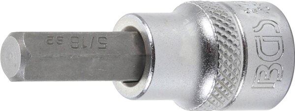 Bit-Einsatz | Antrieb Innenvierkant 10 mm (3/8") | Innensechskant 5/16"