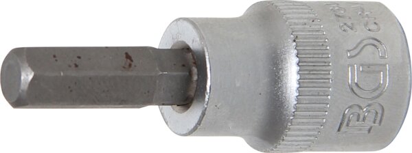 Bit-Einsatz | Antrieb Innenvierkant 10 mm (3/8") | Innensechskant 9/32"
