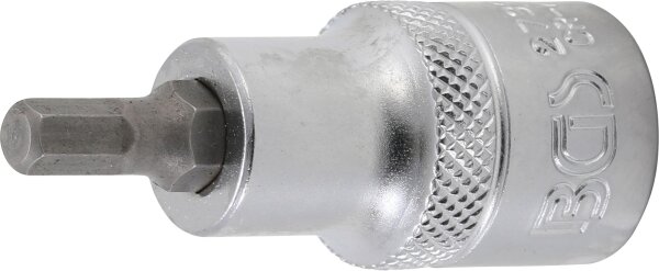 Bit-Einsatz | Länge 55 mm | Antrieb Innenvierkant 12,5 mm (1/2") | Innensechskant 7/32"