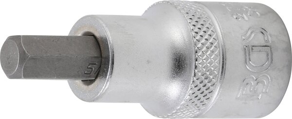 Bit-Einsatz | Länge 55 mm | Antrieb Innenvierkant 12,5 mm (1/2") | Innensechskant 5/16"