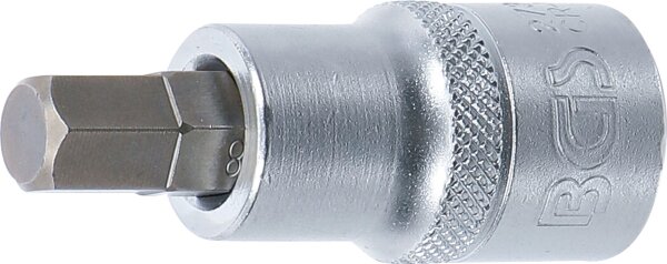 Bit-Einsatz | Länge 55 mm | Antrieb Innenvierkant 12,5 mm (1/2") | Innensechskant 3/8"
