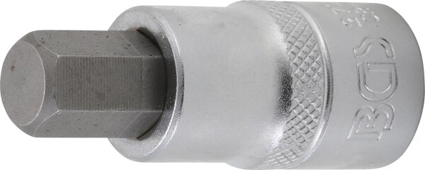 Bit-Einsatz | Länge 55 mm | Antrieb Innenvierkant 12,5 mm (1/2") | Innensechskant 15/32"