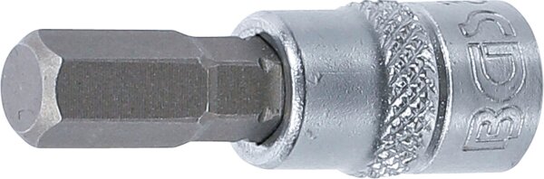 Bit-Einsatz | Antrieb Innenvierkant 6,3 mm (1/4") | Innensechskant 9/32"