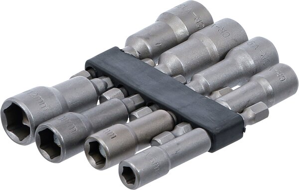 Steckschlüssel-Einsatz-Satz Sechskant | Antrieb Außensechskant 6,3 mm (1/4") | SW 6 - 13 mm | 8-tlg.