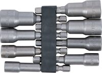 Steckschlüssel-Einsatz-Satz Sechskant | Antrieb Außensechskant 6,3 mm (1/4") | SW 6 - 13 mm | 8-tlg.