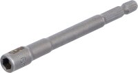 Steckschlüssel-Einsatz Sechskant, extra lang | für Bohrmaschinen | Antrieb Außensechskant 6,3 mm (1/4") | SW 6 mm