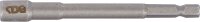 Steckschlüssel-Einsatz Sechskant, extra lang | für Bohrmaschinen | Antrieb Außensechskant 6,3 mm (1/4") | SW 6 mm