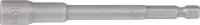 Steckschlüssel-Einsatz Sechskant, extra lang | für Bohrmaschinen | Antrieb Außensechskant 6,3 mm (1/4") | SW 8 mm
