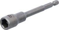 Steckschlüssel-Einsatz Sechskant, extra lang | für Bohrmaschinen | Antrieb Außensechskant 6,3 mm (1/4") | SW 11 mm