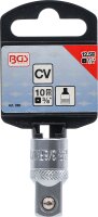 Steckschlüssel-Adapter | Innenvierkant 10 mm (3/8") - Außenvierkant 12,5 mm (1/2")