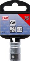Bit-Adapter mit Haltekugel | Innenvierkant 10 mm (3/8") | Innensechskant 10 mm (3/8")