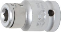 Bit-Adapter mit Haltekugel | Innenvierkant 12,5 mm...