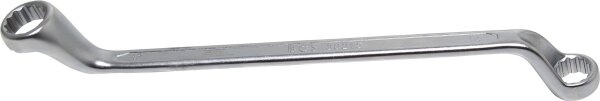 Doppel-Ringschlüssel | tief gekröpft | SW 14 x 17 mm