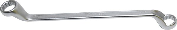 Doppel-Ringschlüssel | tief gekröpft | SW 21 x 23 mm