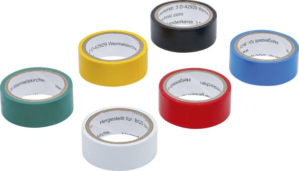 COLOR Multi-Klebeband Set | 19 x 3,5 m | 6-tlg.