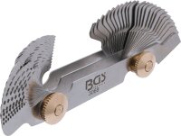 Doppel-Gewindeschablone, 52 Blatt | metrisch 0,25 - 6,0...