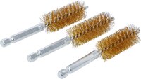 Messingbürste | 18 mm | Antrieb Außensechskant 6,3 mm (1/4") | 3-tlg.