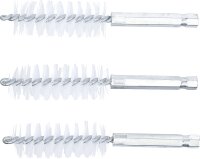 Nylonbürste | 18 mm | Antrieb Außensechskant 6,3 mm (1/4") | 3-tlg.