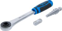 Durchsteckknarre mit Adapter und Stufenschlüssel |...