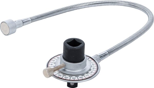 Drehwinkel-Messgerät mit Magnetarm | Antrieb Innenvierkant 12,5 mm (1/2")