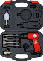 Druckluft-Meißelhammer mit Werkzeugsatz | 8-tlg.